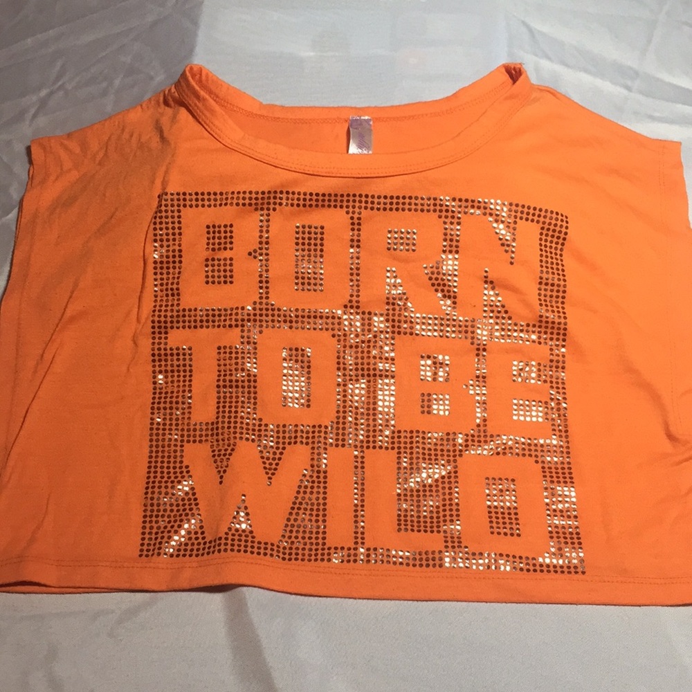 Born to be wild crop top XS